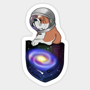 Space Good Boy Sticker